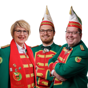 Anja, René und Flo